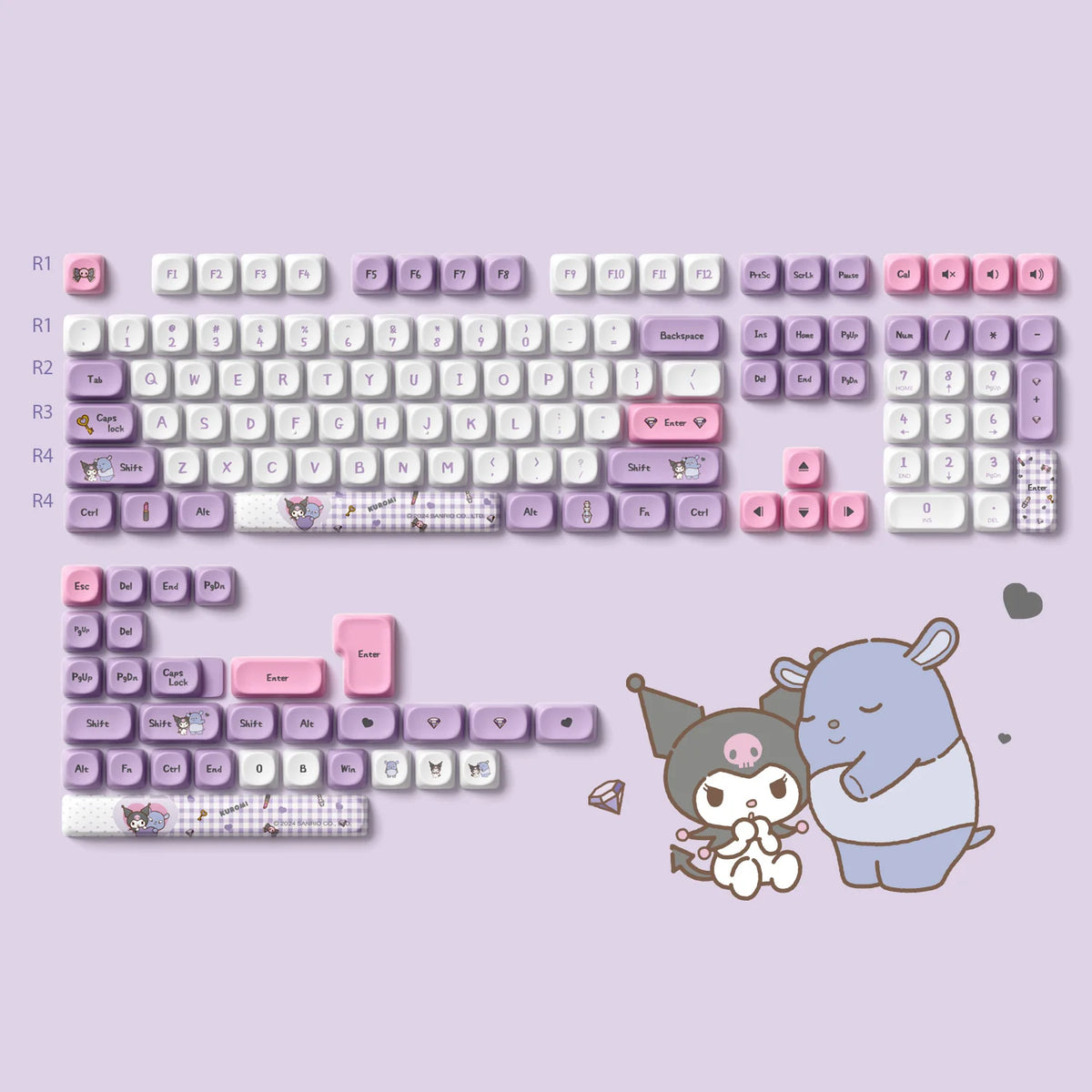 MONSGEEK FUN60 ✦ KEYBOARD + KEYCAP SET BUNDLE