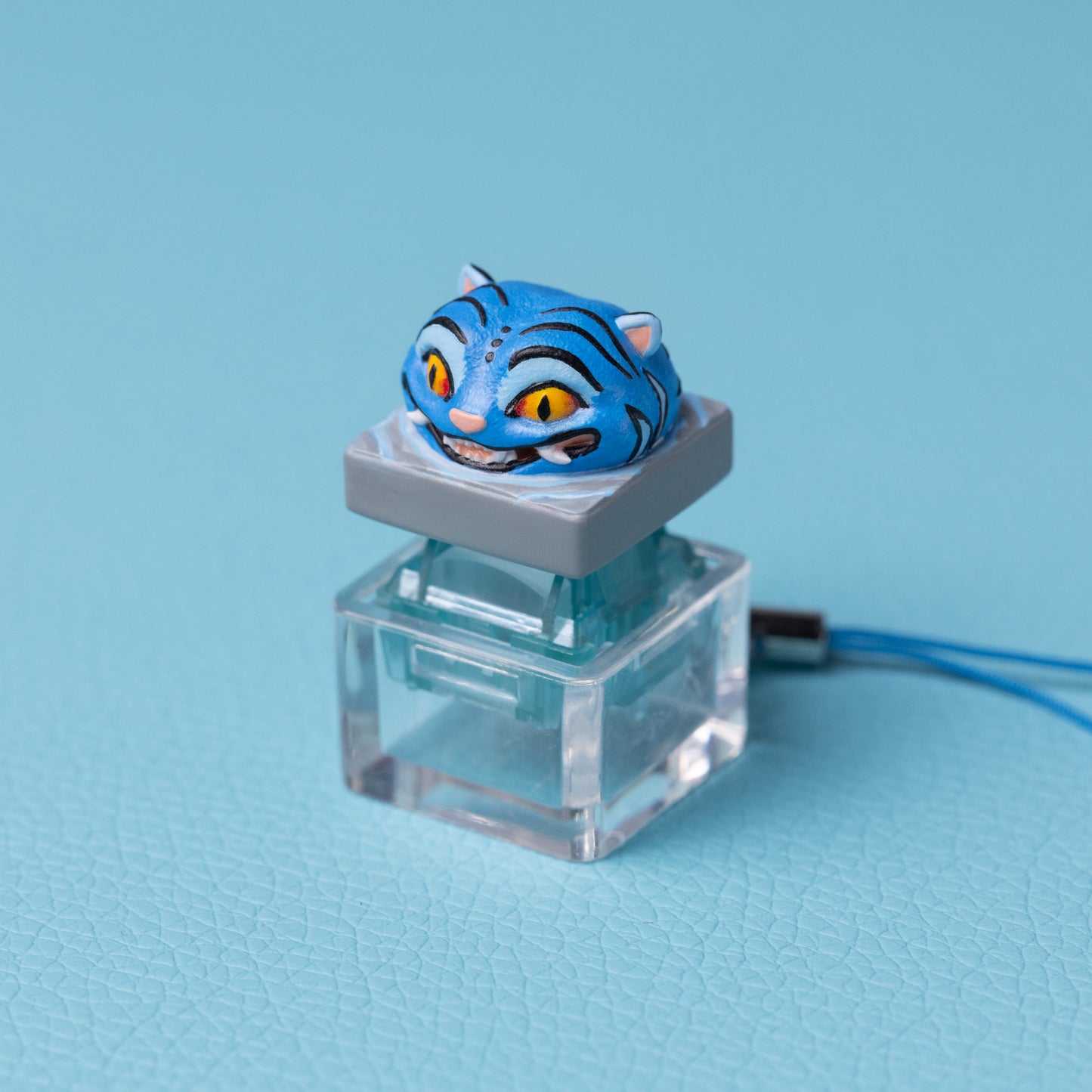 DERPY TIGER ✦ ARTISAN KEYCAP