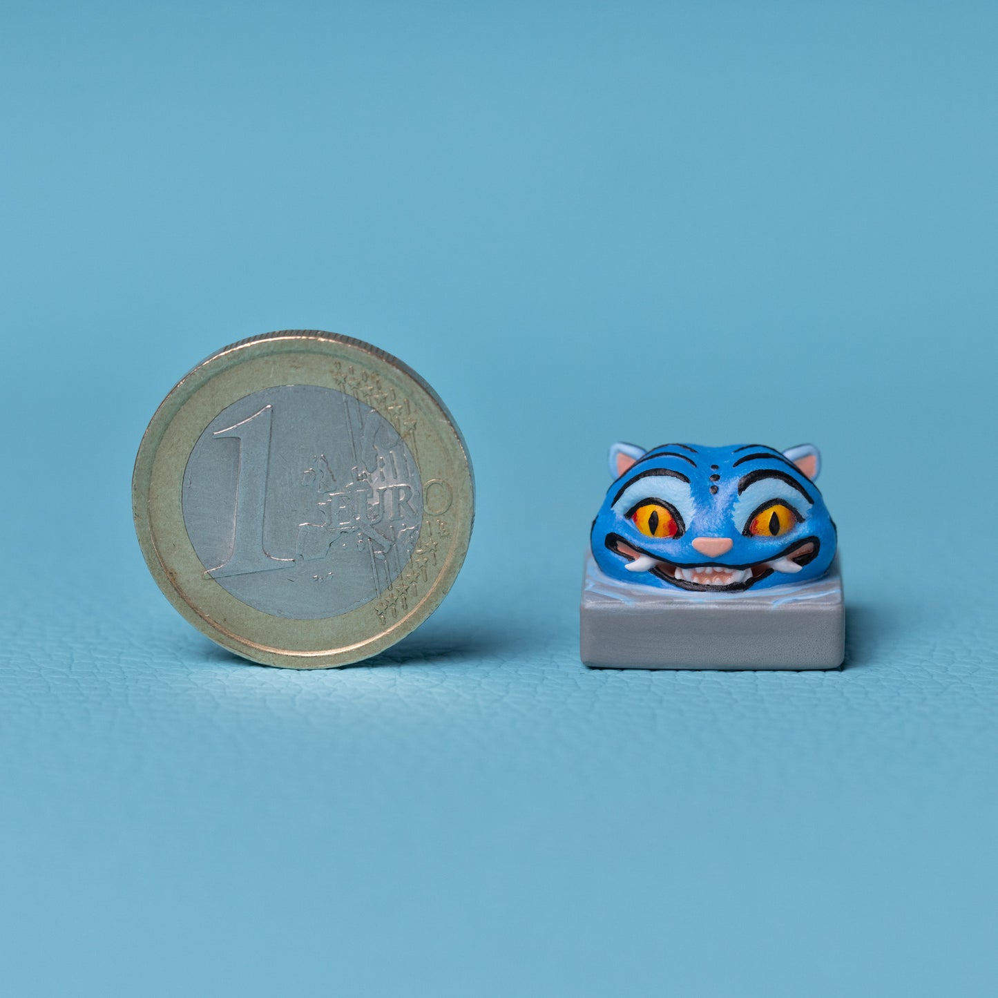 DERPY TIGER ✦ ARTISAN KEYCAP