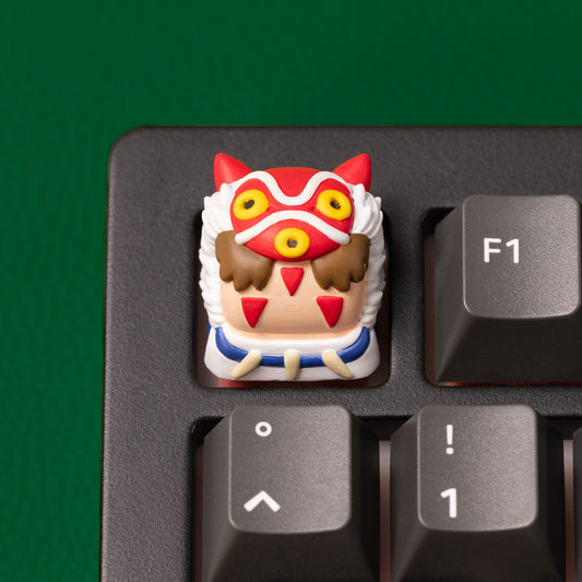 PRINCESS MONONOKE ✦ ARTISAN KEYCAP