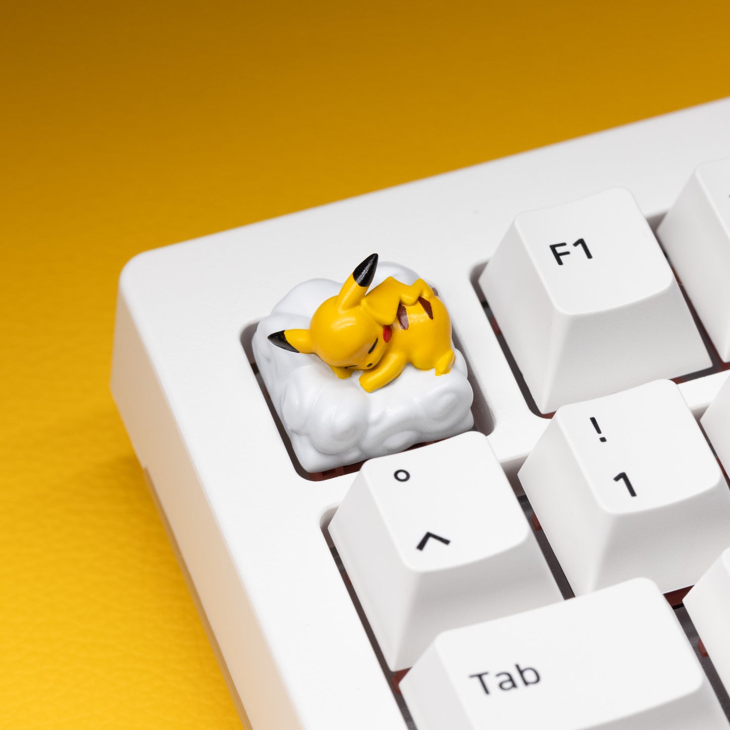 SLEEPING PIKACHU ✦ ARTISAN KEYCAP