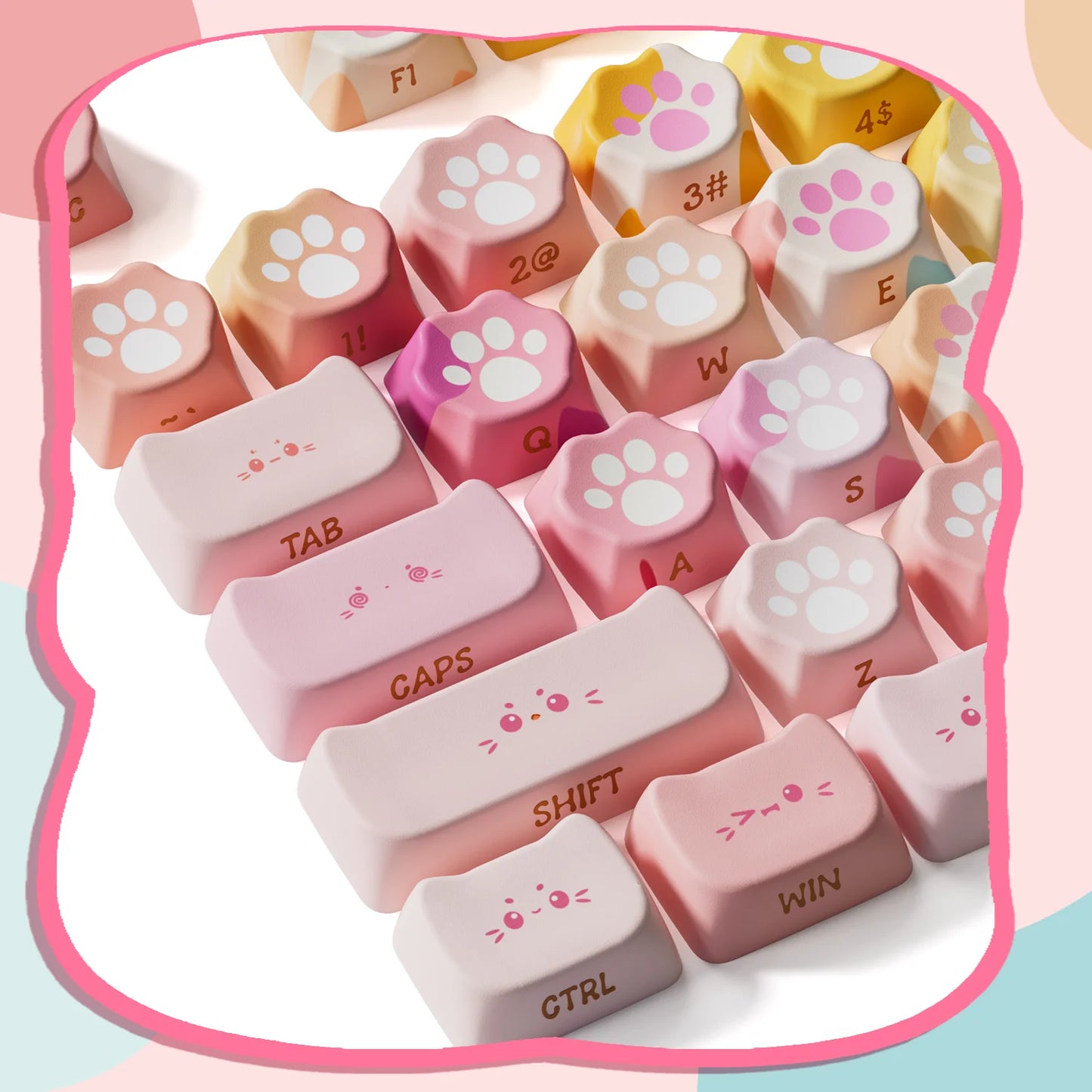 KITTY PAWS ✦ KEYCAP SET