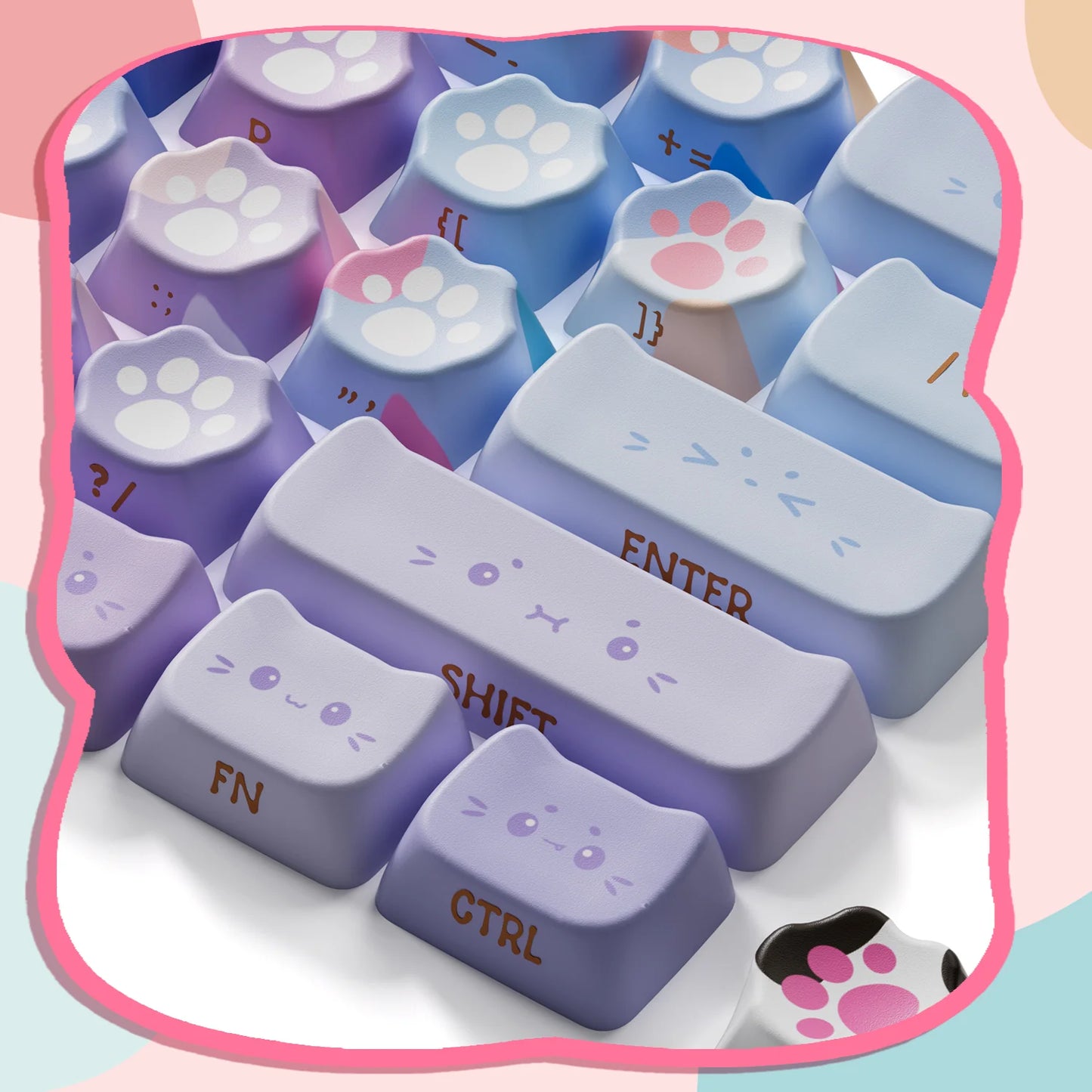 KITTY PAWS ✦ KEYCAP SET