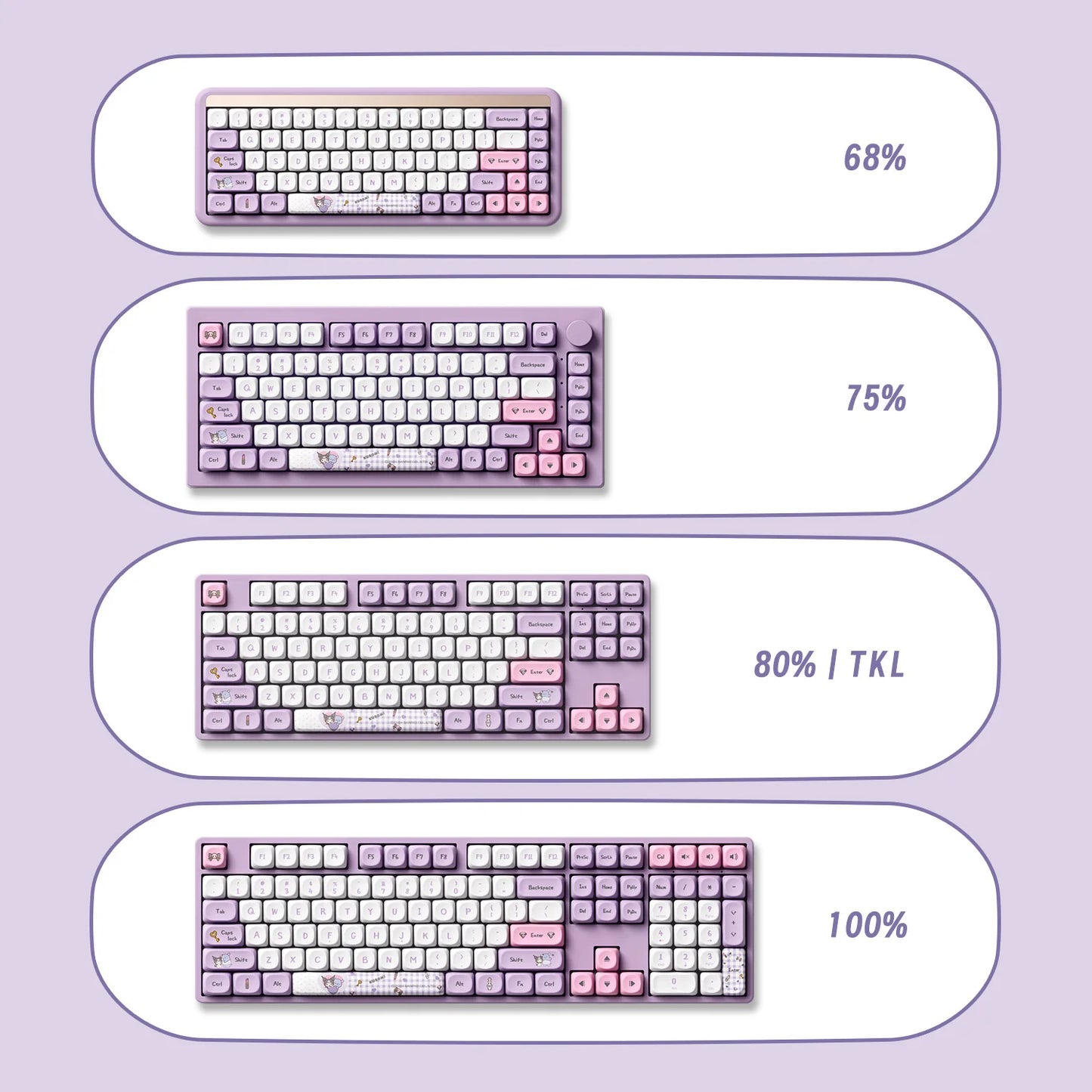 KUROMI ✦ KEYCAP SET