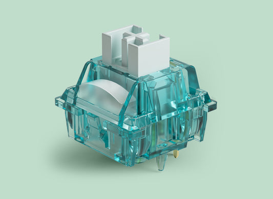AKKO CREAMY CYAN ✦ CLICKY SWITCH