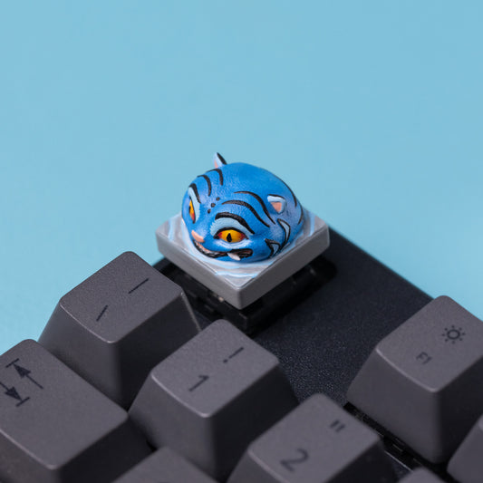 [PREORDER] DERPY TIGER ✦ ARTISAN KEYCAP