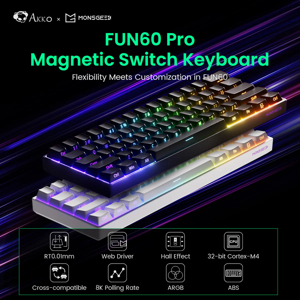 MONSGEEK FUN60 PRO HE ✦ KEYBOARD