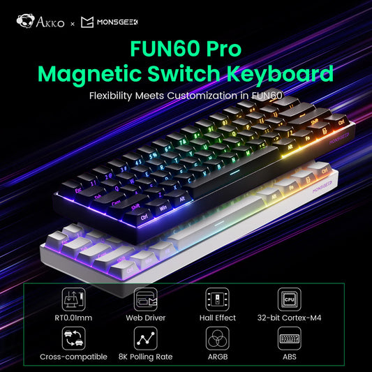 MONSGEEK FUN60 PRO HE ✦ KEYBOARD