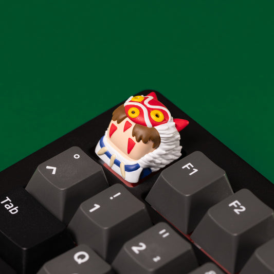 PRINCESS MONONOKE ✦ ARTISAN KEYCAP