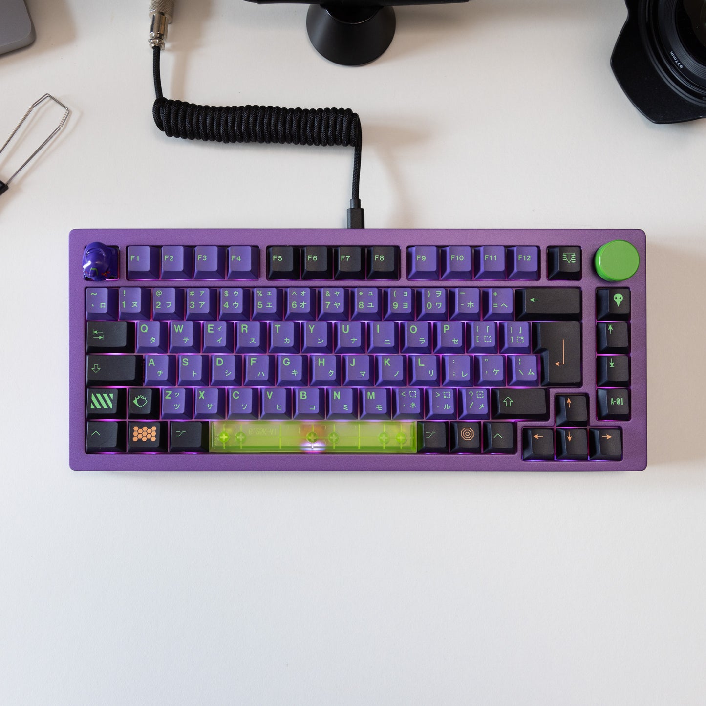 EVA-01 ✦ CUSTOM KEYBOARD