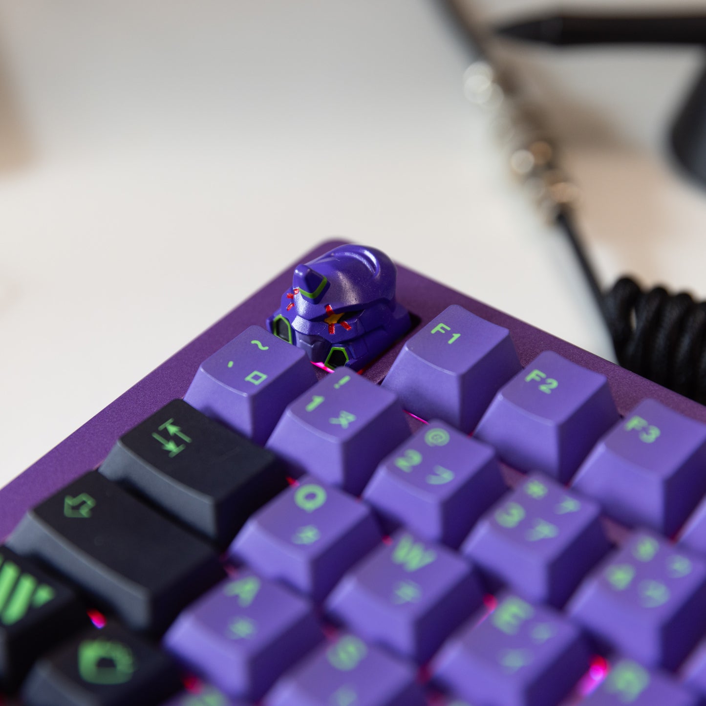 EVA-01 ✦ CUSTOM KEYBOARD