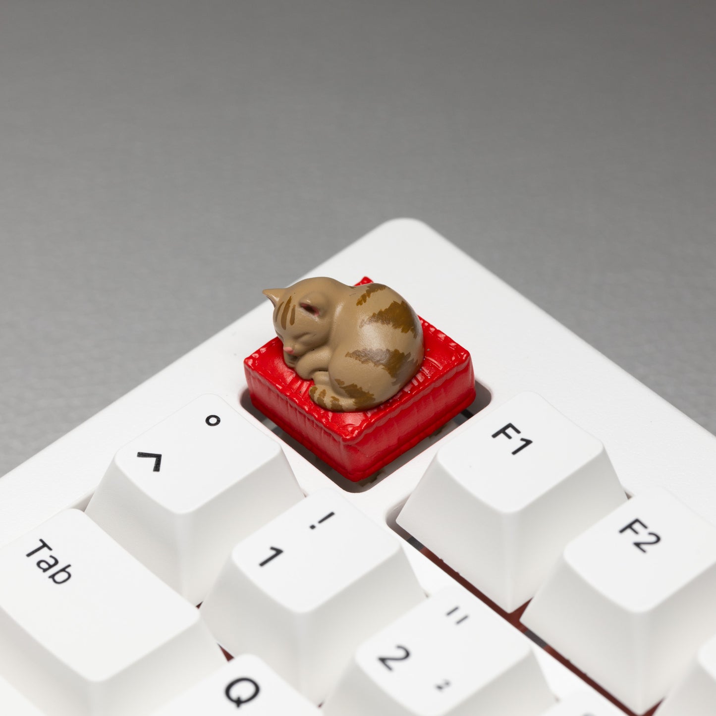 BROWN TABBY CAT ✦ ARTISAN KEYCAP