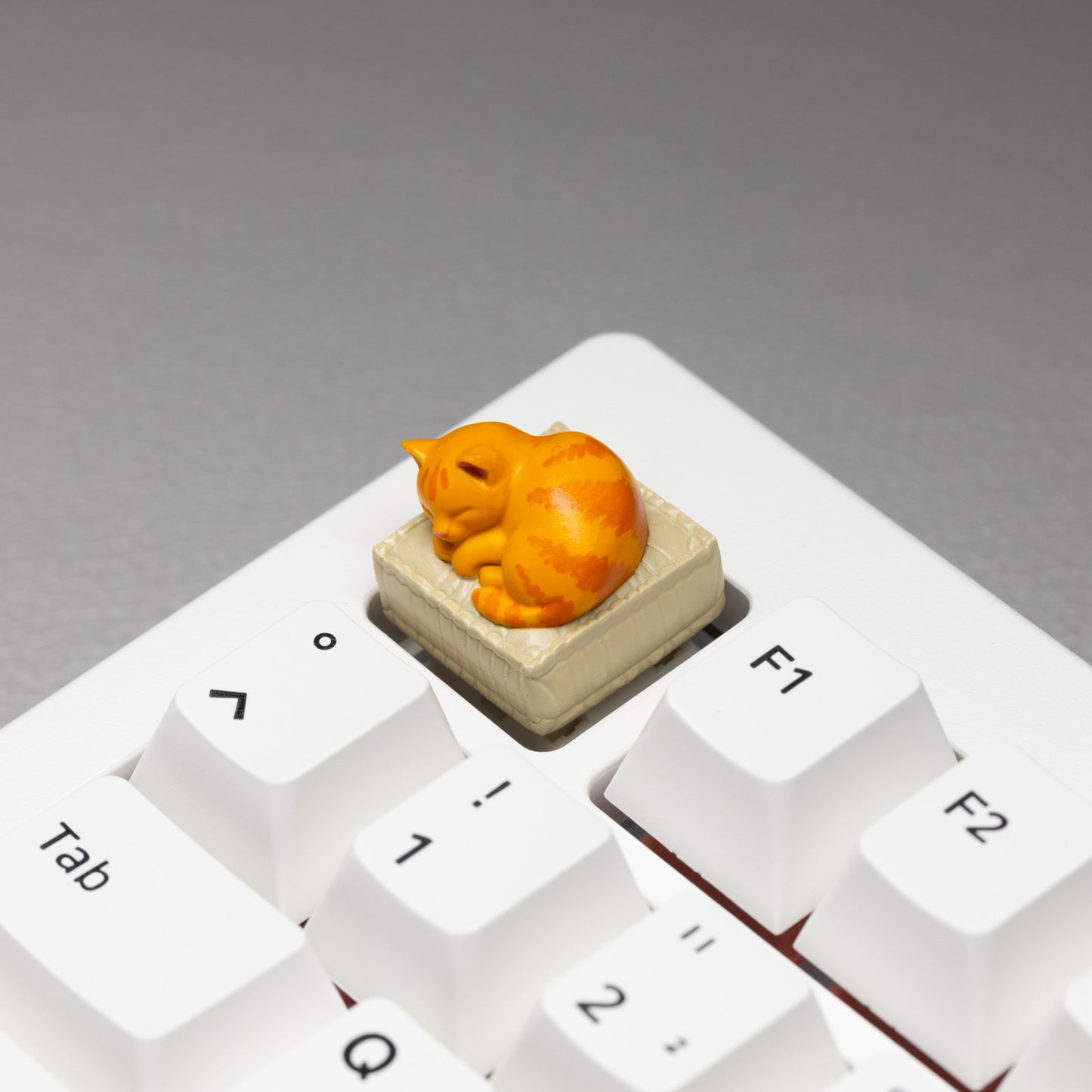RED TABBY CAT ✦ ARTISAN KEYCAP