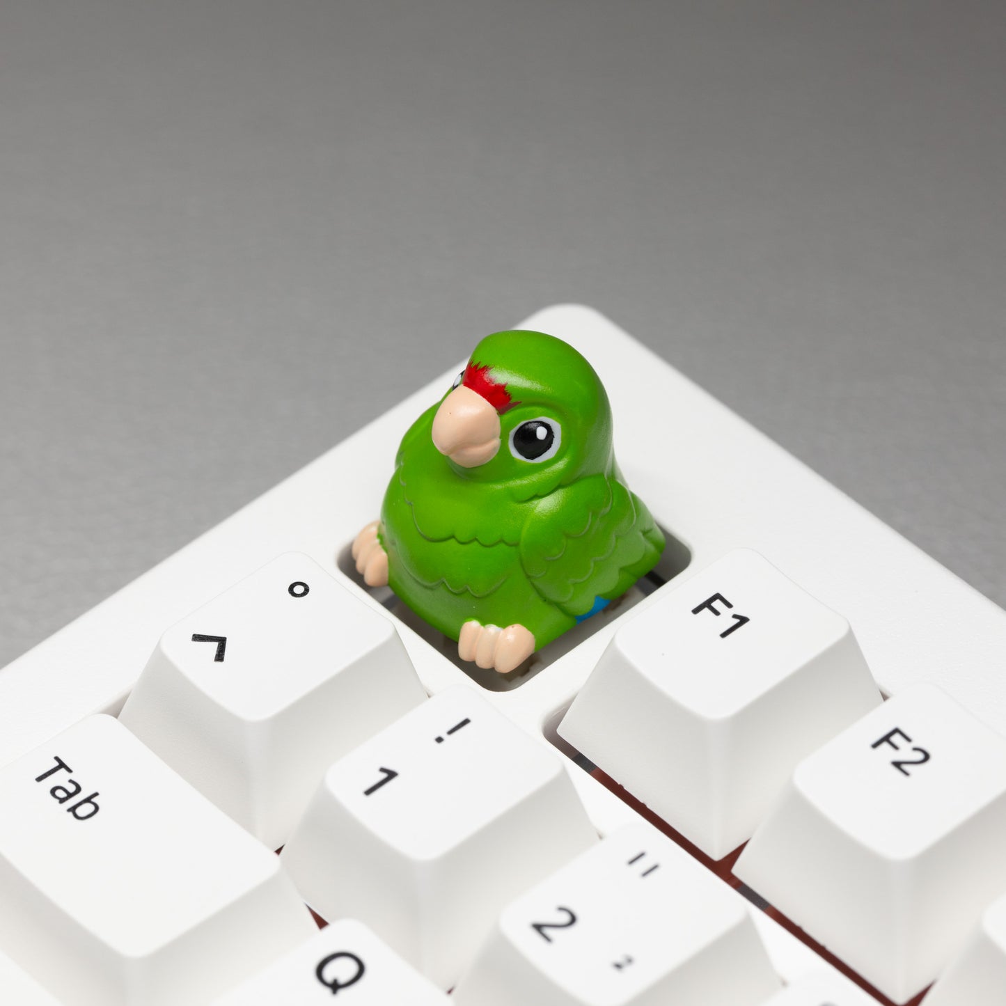 GREEN PARROT ✦ ARTISAN KEYCAP