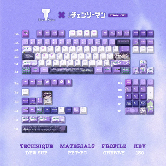 CHAINSAW MAN REZE ✦ KEYCAP SET