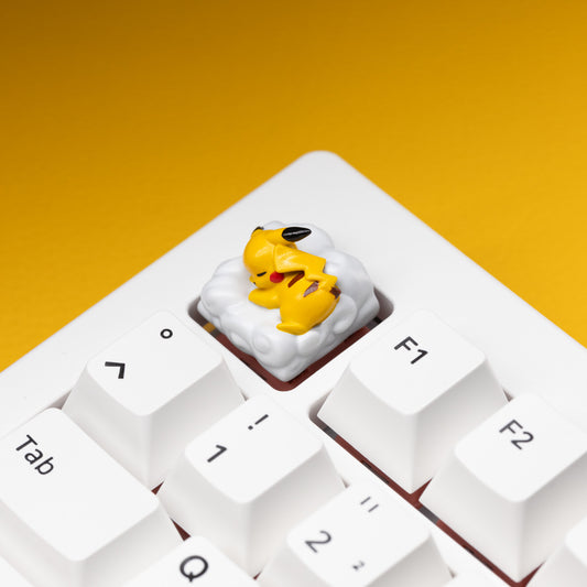 SLEEPING PIKACHU ✦ ARTISAN KEYCAP