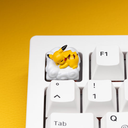 SLEEPING PIKACHU ✦ ARTISAN KEYCAP