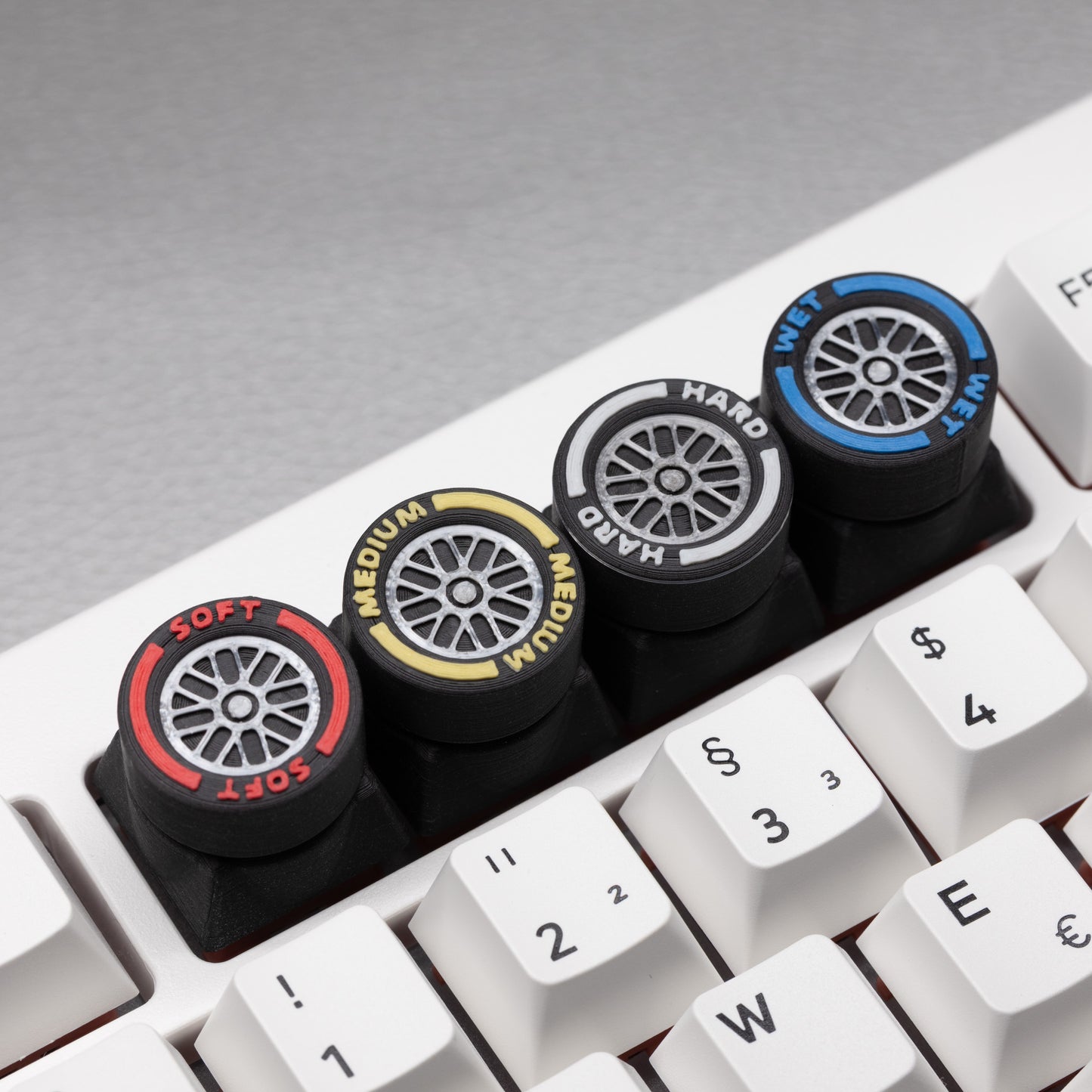 F1 SPINNING WHEEL ✦ ARTISAN KEYCAP
