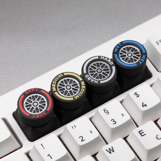 F1 SPINNING WHEEL ✦ ARTISAN KEYCAP
